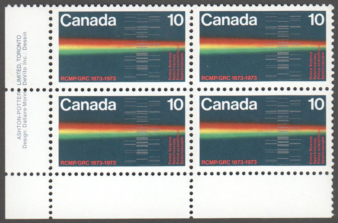 Canada Scott 613 MNH PB LL (A9-13) - Click Image to Close